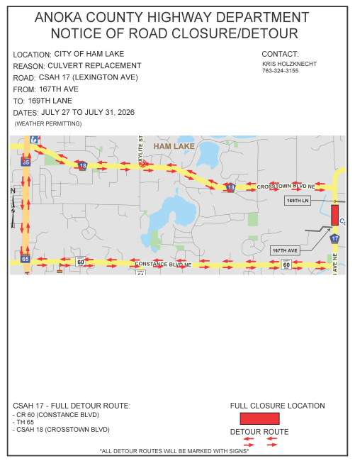Lexington Avenue Road Closure